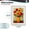 Stupell Industries Rustic Flower Display Framed Print Under Glass, design by Petal Prints Design